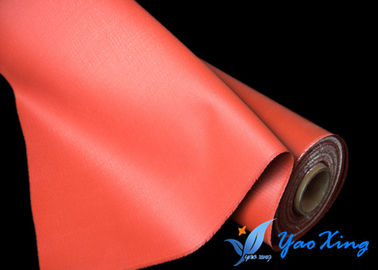 La goma de silicona roja cubrió la tela de la fibra de vidrio para la junta de dilatación flexible