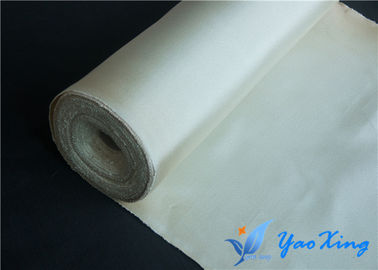 Alta tela de la fibra de vidrio de la silicona del paño de alta temperatura blanco de la fibra de vidrio para la industria
