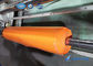 Resistencia revestida del envejecimiento de la fibra de vidrio del silicón 0.8m m anaranjado incombustible para el subterráneo