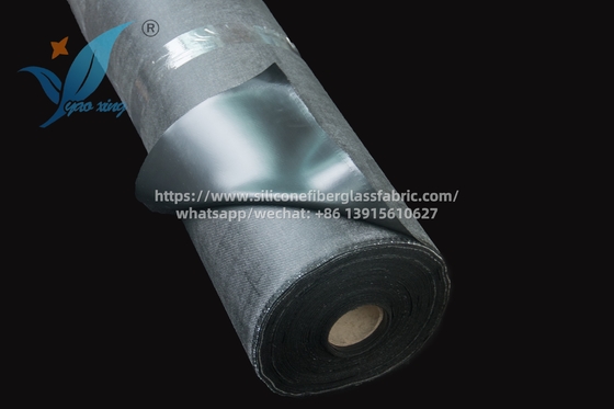 Tejido resistente al calor de 1000 mm de ancho silicona recubierto para sellos industriales