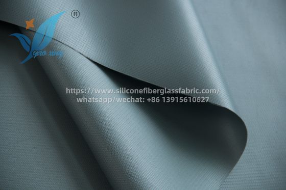 Material aislante de tejido de fibra de vidrio recubierto de silicona de 100 m de color gris