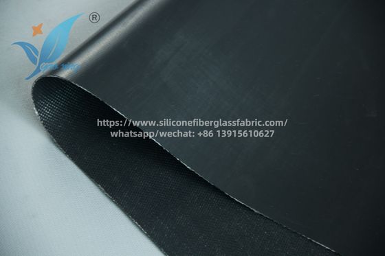 Tejido de fibra de vidrio de silicona ignífugo de 1,1 mm para centrales térmicas