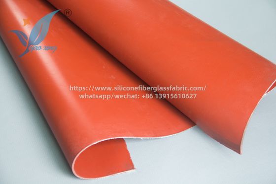 Tejido estilo Twill de 3.0 mm Tejido de silicona profesional de doble cara Resistencia a altas temperaturas hasta 200C