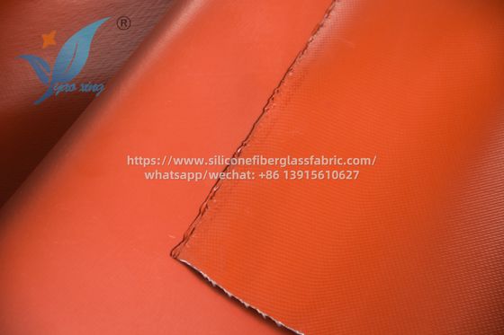Tejido estilo Twill de 3.0 mm Tejido de silicona profesional de doble cara Resistencia a altas temperaturas hasta 200C