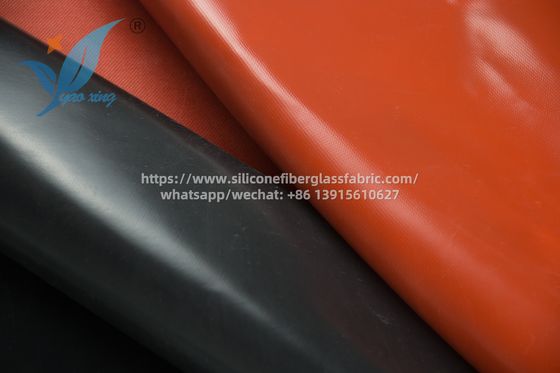 Tejido estilo Twill de 3.0 mm Tejido de silicona profesional de doble cara Resistencia a altas temperaturas hasta 200C