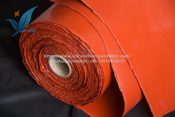Tejido estilo Twill de 3.0 mm Tejido de silicona profesional de doble cara Resistencia a altas temperaturas hasta 200C