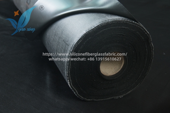 Tejido resistente al calor de 1000 mm de ancho silicona recubierto para sellos industriales