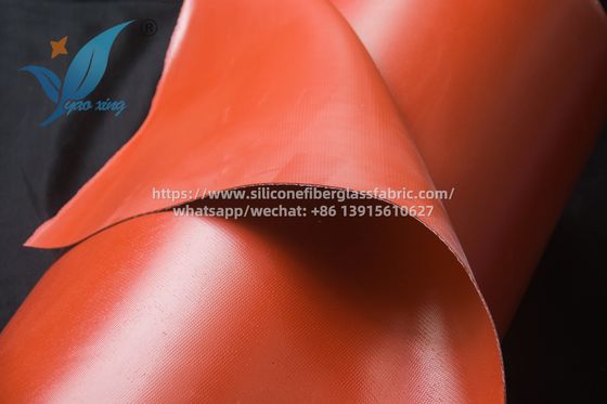 Tejido de goma de silicona resistente al fuego de 1.5 mm antienvejecimiento