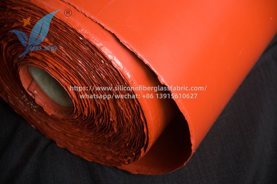 4.0 mm Tejido de fibra de vidrio de silicona resistente al fuego de calidad industrial duradera