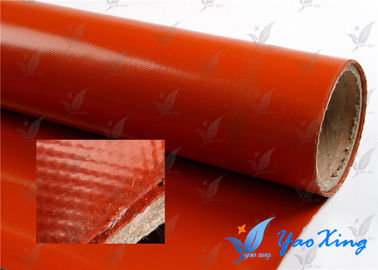 El silicón resistente y de poca potencia cubrió la tela de la fibra de vidrio para incombustible e impermeable