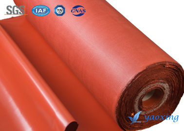 resistencia incombustible y de envejecimiento de la tela revestida de la fibra de vidrio del silicón de 1.2m m