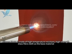 Tejido de silicona antienvejecimiento de 4 mm de uso industrial Tamaños personalizados