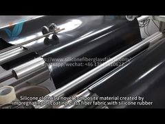 Tejido de silicona industrial a prueba de fuego Antienvejecimiento